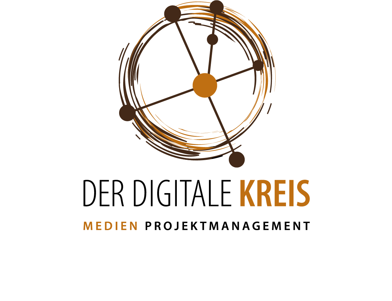 Der digitale Kreis Logo